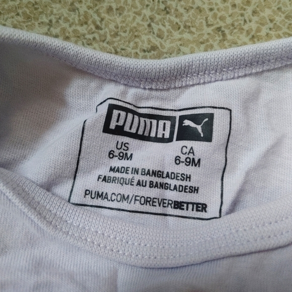 6-9 month old puma onesie - Picture 4 of 4